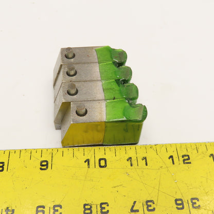 Quality Chaser Company M17 x 1.5 Regular 1-1/2KD 15 Hook Thread Chaser 45° Set/4