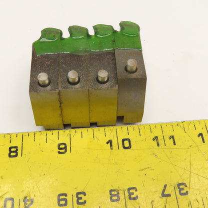 Quality Chaser Company M17 x 1.5 Regular 1-1/2KD 15 Hook Thread Chaser 45° Set/4