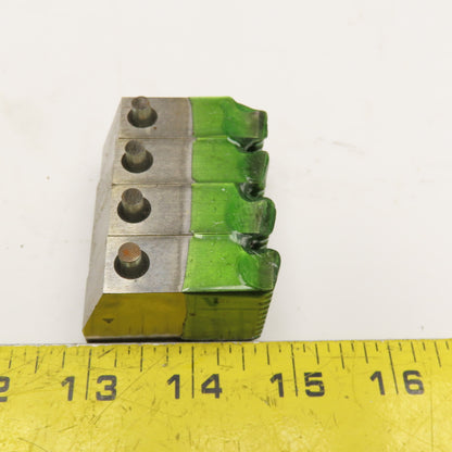 Quality Chaser Company M24 x 3.0 Regular 1-1/2KD 15 Hook Thread Chaser 45° Set/4