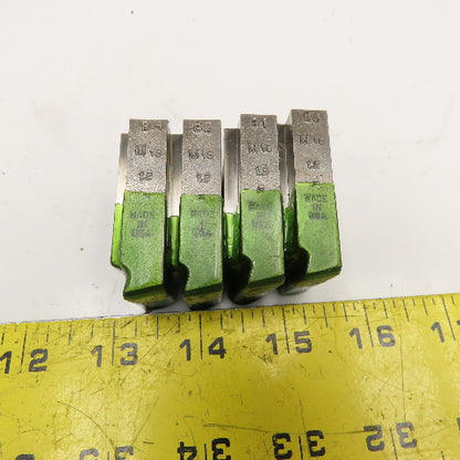 Quality Chaser Company M18 x 1.5 Regular 1-1/2KD 15 Hook Thread Chaser 45° Set/4