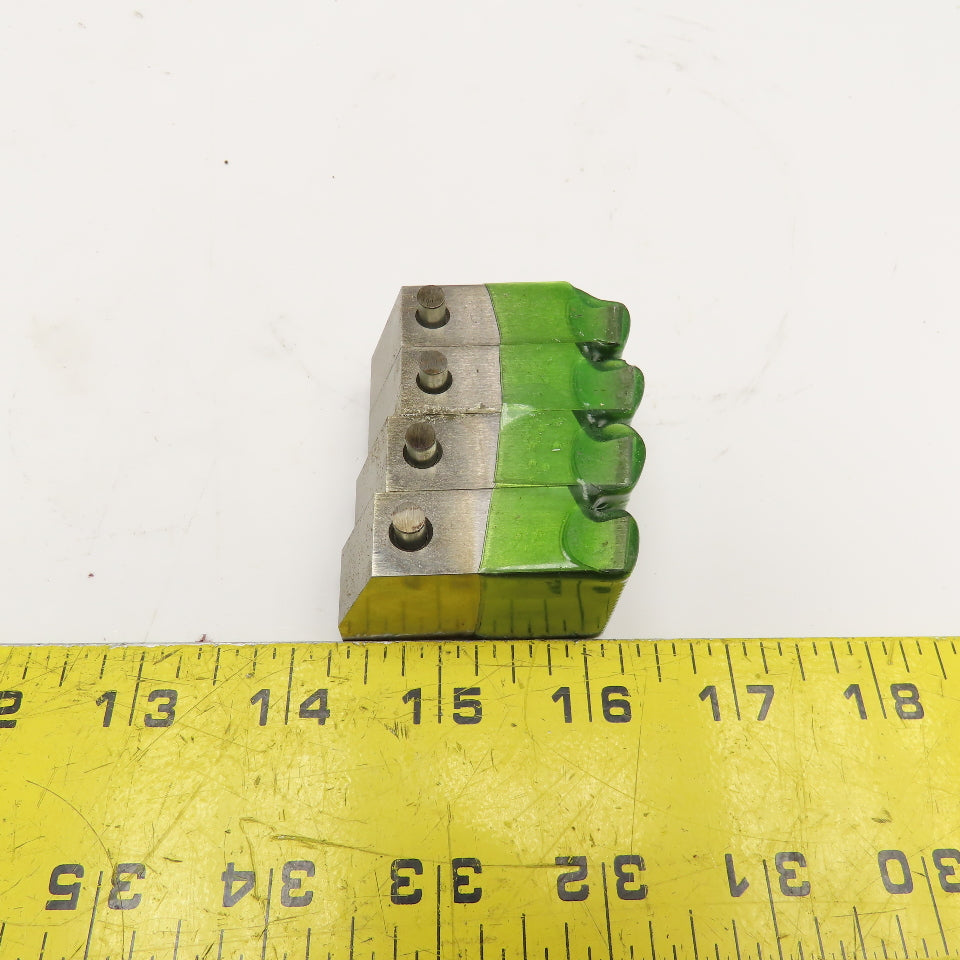 Quality Chaser Company M18 x 1.5 Regular 1-1/2KD 15 Hook Thread Chaser 45° Set/4