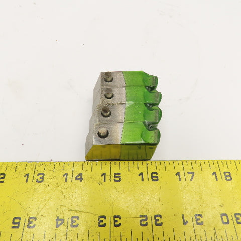 Quality Chaser Company M18 x 1.5 Regular 1-1/2KD 15 Hook Thread Chaser 45° Set/4