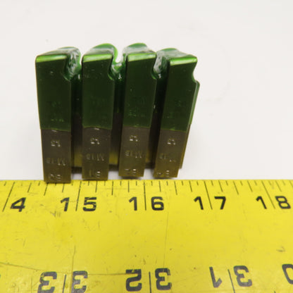 Quality Chaser Company M18 x 1.5 Regular 1-1/2KD 15 Hook Thread Chaser 45° Set/4
