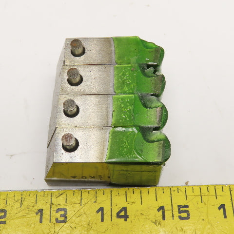 Quality Chaser Company M15 x 1.5 Regular 1-1/2KD 15 Hook Thread Chaser 45° Set/4
