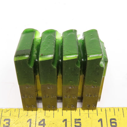 Quality Chaser Company M15 x 1.5 Regular 1-1/2KD 15 Hook Thread Chaser 45° Set/4