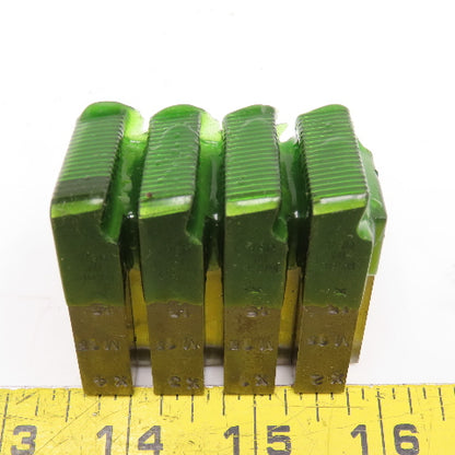 Quality Chaser Company M15 x 1.5 Regular 1-1/2KD 15 Hook Thread Chaser 45° Set/4
