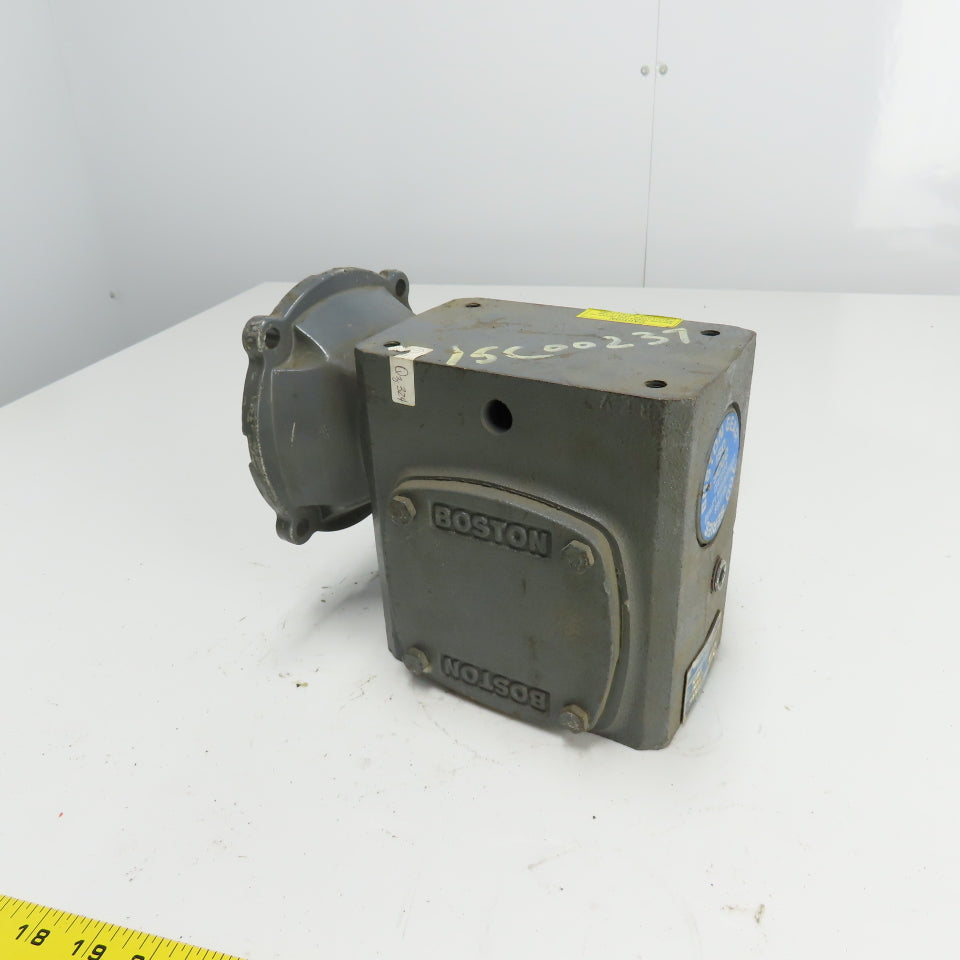 Boston Gear F72425B5G 25:1 Ratio Right Angle Gear Reducer
