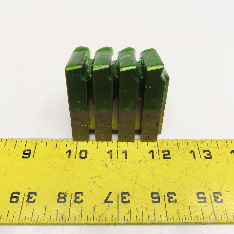Quality Chaser Company M14 x 1.25 Reg. 1-1/2KD 15 Hook Thread Chaser 45° Set/4