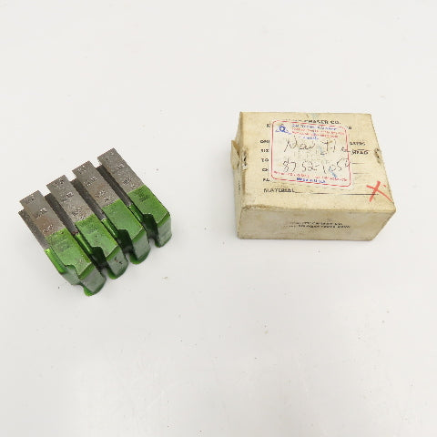 Quality Chaser Company M12 x 1.25 Reg. 1-1/2KD 15 Hook Thread Chaser 45° Set/4