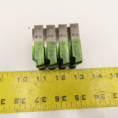 Quality Chaser Company M14 x 1.5 Reg. 1-1/2KD 15 Hook Thread Chaser 45° Set/4
