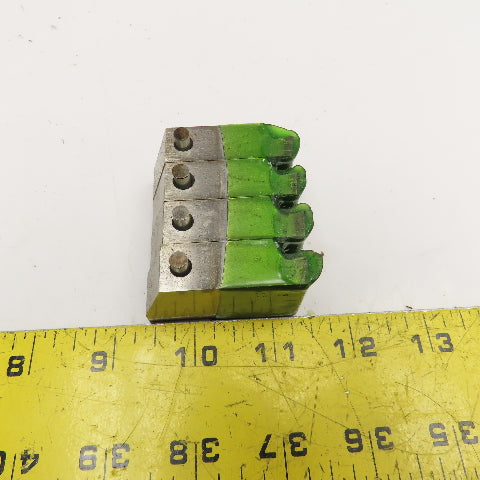 Quality Chaser Company M14 x 1.5 Reg. 1-1/2KD 15 Hook Thread Chaser 45° Set/4