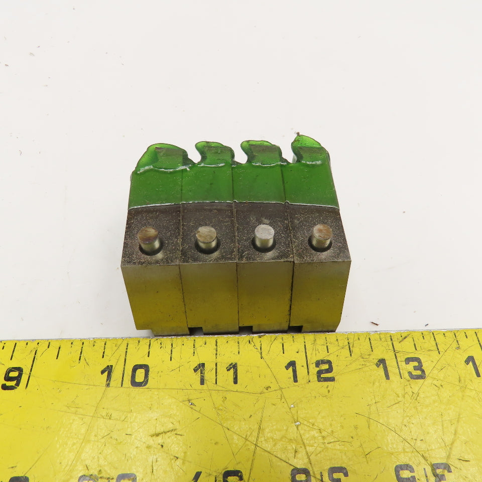 Quality Chaser Company M14 x 1.5 Reg. 1-1/2KD 15 Hook Thread Chaser 45° Set/4