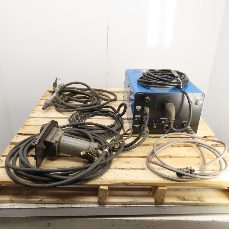 Miller Robotic Interface II Weld Controller 115V 1PH A1D-4 Feeder, Gun & Hoses