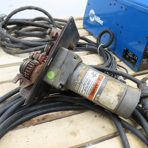 Miller Robotic Interface II Weld Controller 115V 1PH A1D-4 Feeder, Gun & Hoses