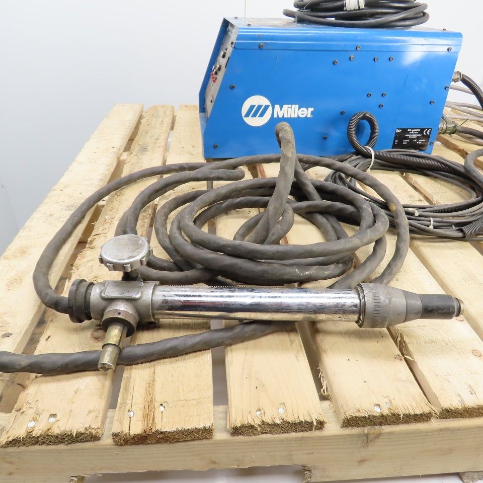 Miller Robotic Interface II Weld Controller 115V 1PH A1D-4 Feeder, Gun & Hoses