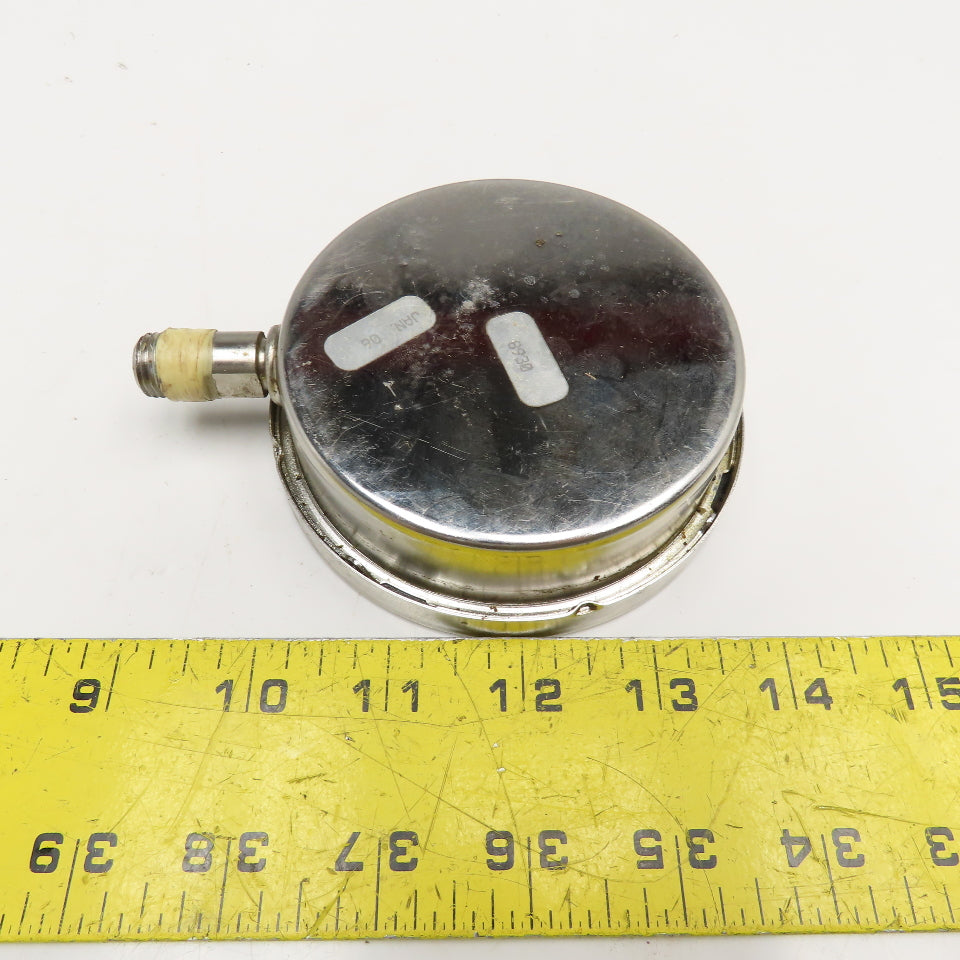 Ashcroft 0-600 PSI Glycerin Filled Pressure Gauge 1/4" NPT Bottom Port 4" Dial