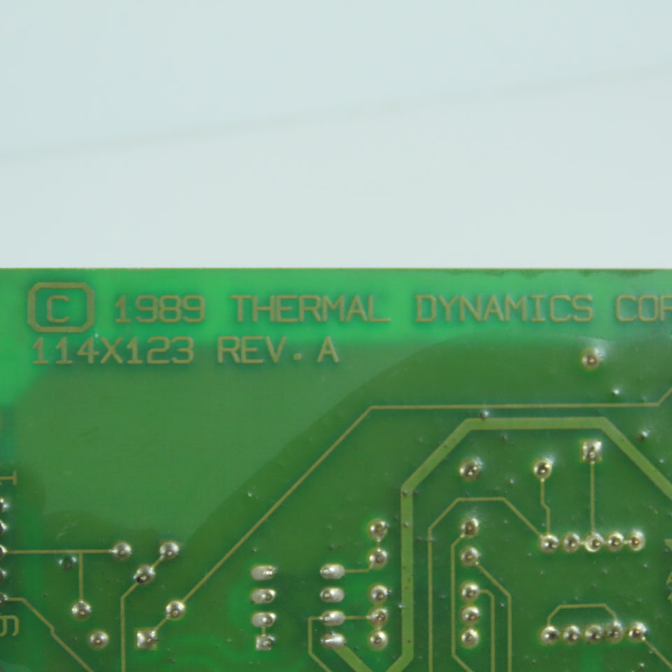 Thermal Dynamics 114X123 Rev A Switching Control PCB Board