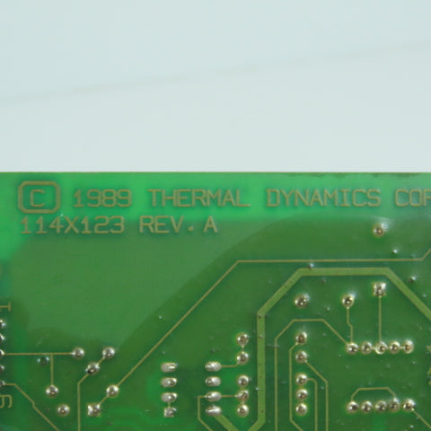 Thermal Dynamics 114X123 Rev A Switching Control PCB Board