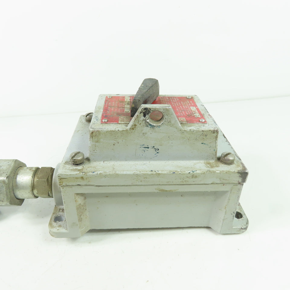 Allen Bradley 600-TEX5 Ser D Nema 7 & 9 Haz Location Manual Motor Starter Switch