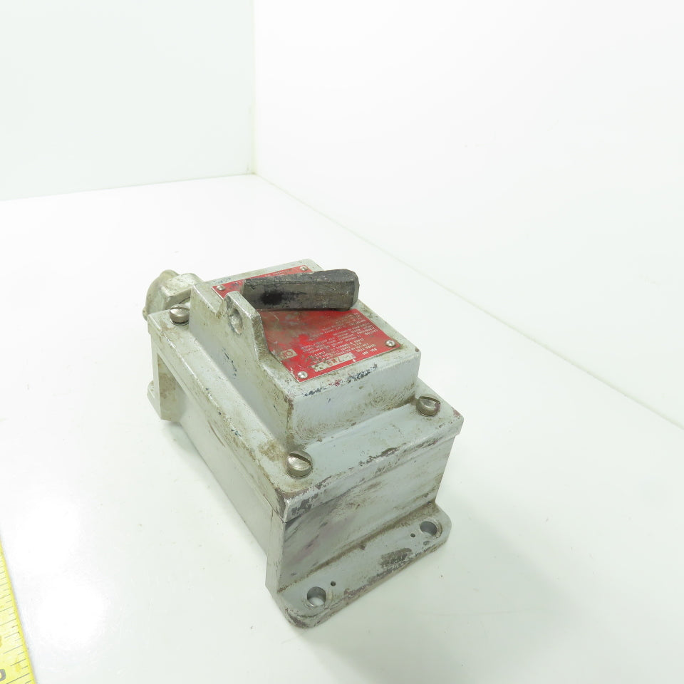 Allen Bradley 600-TEX5 Ser D Nema 7 & 9 Haz Location Manual Motor Starter Switch
