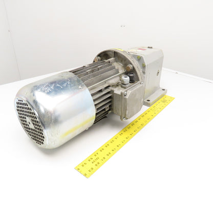 Bonfiglioli C412 P P100 12.4:1 Ratio Brake Gear Motor 2.2/2.6kW 220/440V 50/60Hz