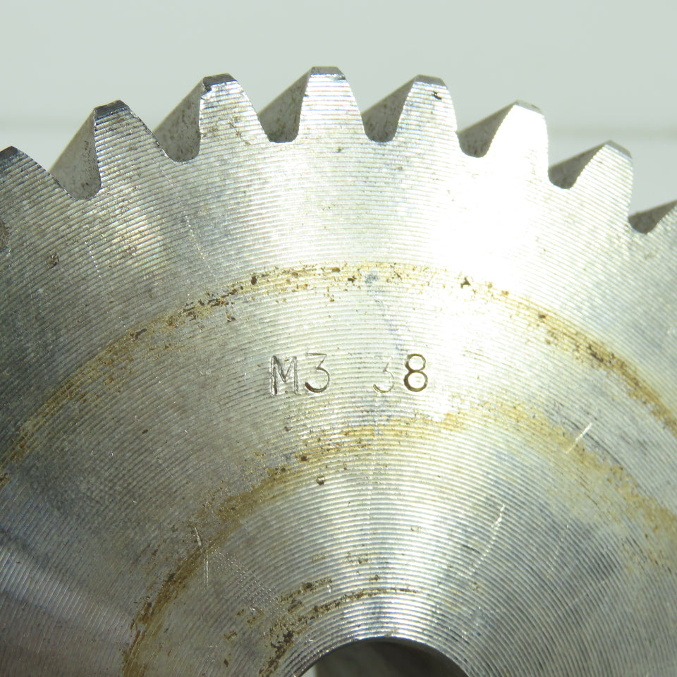 Ametric M3 38 38 Tooth Spur Gear 4.7" OD 0.78" Bore