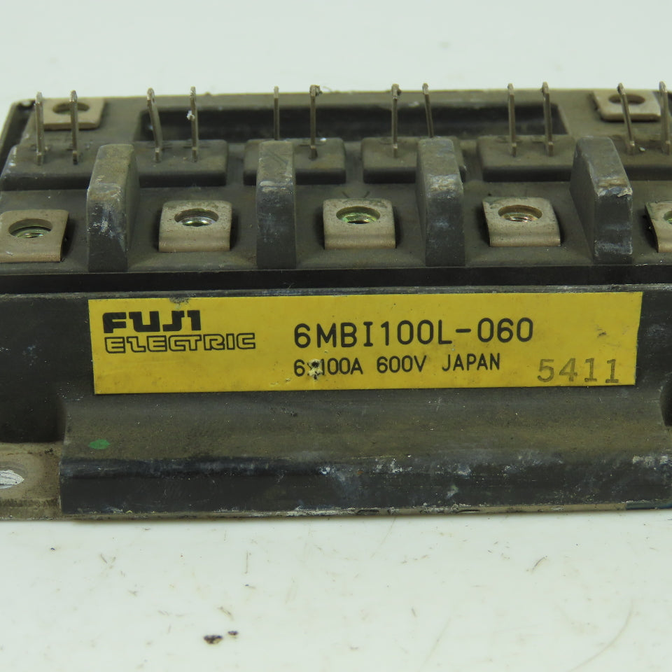 Fuji Electric 6MBI100L-060 Power Supply IGBT Module 6x100A 600V