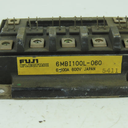 Fuji Electric 6MBI100L-060 Power Supply IGBT Module 6x100A 600V