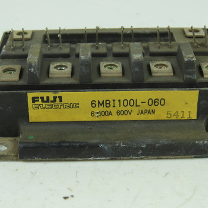 Fuji Electric 6MBI100L-060 Power Supply IGBT Module 6x100A 600V