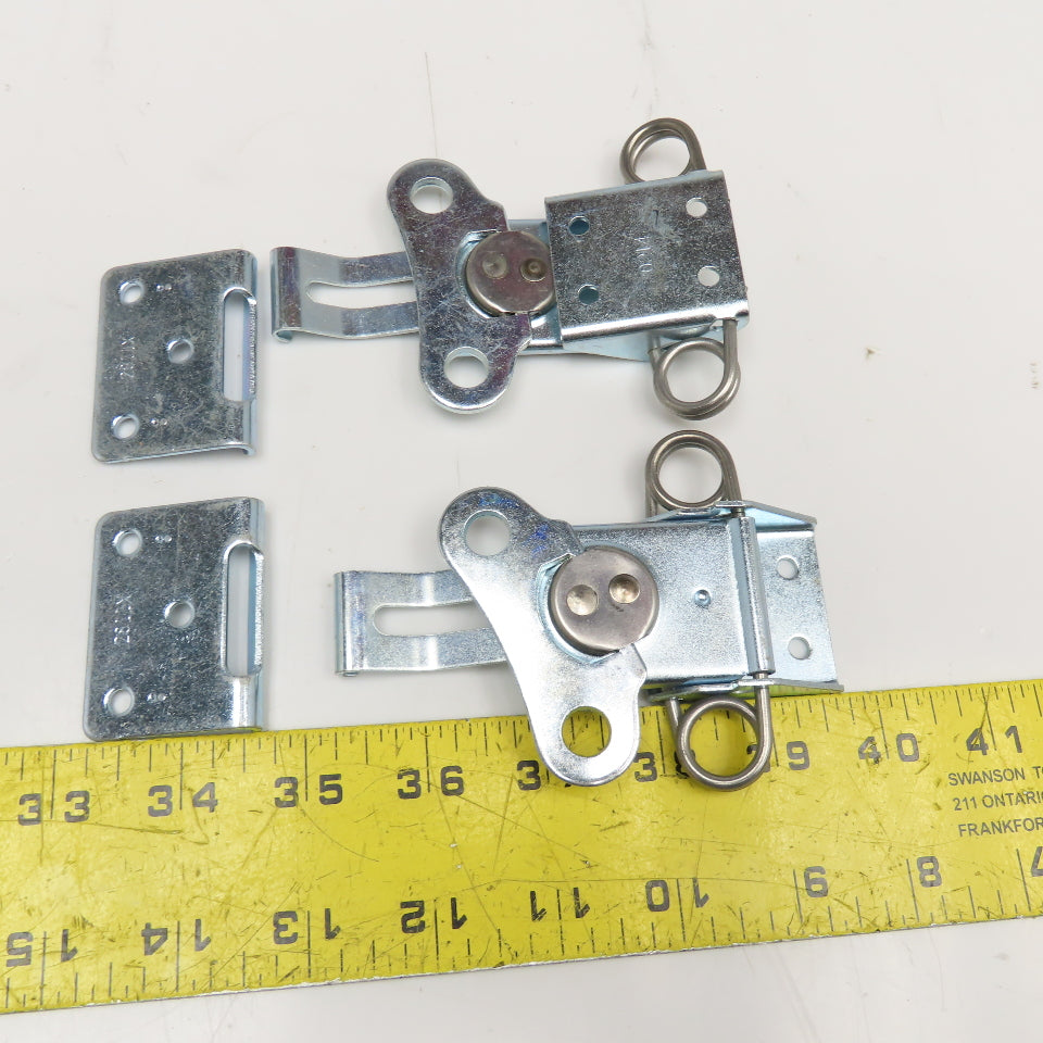 Southco 2811X 4-1/2" Turn Key Draw Latch And Keeper Set Of 2