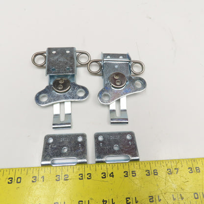 Southco 2811X 4-1/2" Turn Key Draw Latch And Keeper Set Of 2