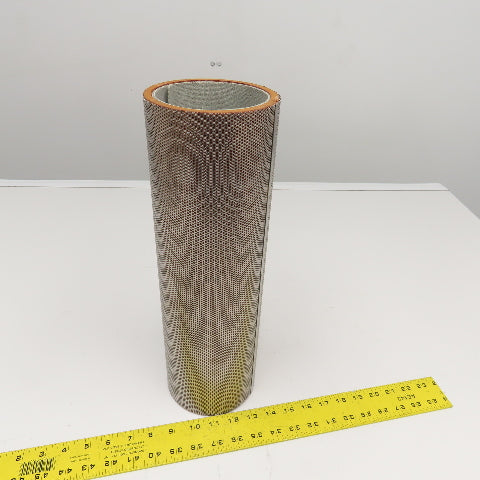 4-15/16" OD x 15-3/4" Air Compressor Silencer Media Cartridge