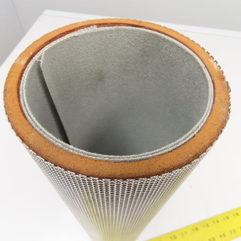 4-15/16" OD x 15-3/4" Air Compressor Silencer Media Cartridge