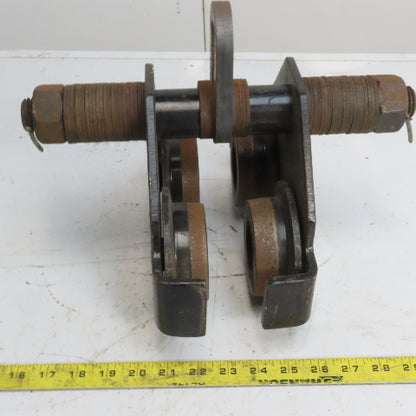 CM Series 633 1 Ton Push /Pull Hoist Trolley 3" to 8" Flange