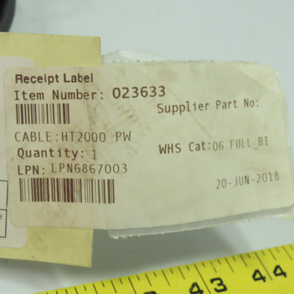 Hypertherm 123633 HT2000 Power Supply/RHF PA Cable 75' OAL