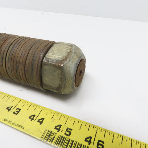 CM Series 633 1 Ton Push /Pull Hoist Trolley Tie Rod Shaft W/Nuts & Spacers