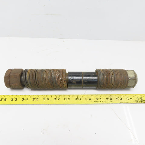 CM Series 633 1 Ton Push /Pull Hoist Trolley Tie Rod Shaft W/Nuts & Spacers