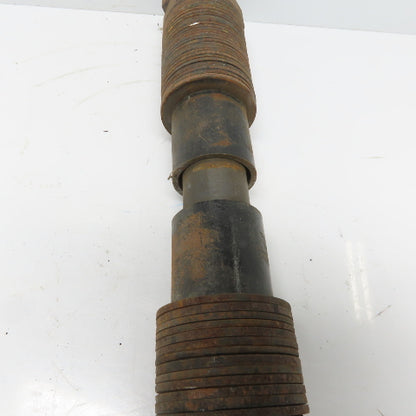 CM Series 633 2 Ton Push /Pull Hoist Trolley Tie Rod Shaft W/Nuts & Spacers