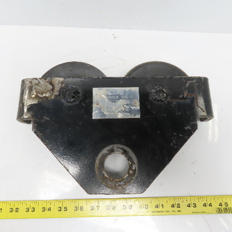 CM Series 633 2 Ton Push /Pull Hoist Trolley W/(2) 4-1/4" OD Wheels Half Only