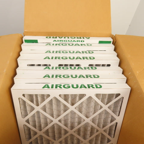 Airguard MX40-STD2-203 Merv 8 Pleated Panel Air Filter 20" x 20" x 2" Lot Of 8