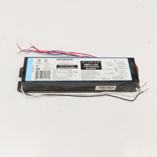 Advance XI180C125V200BSF1M 120/277V LED Electronic Driver Dimming Ballast