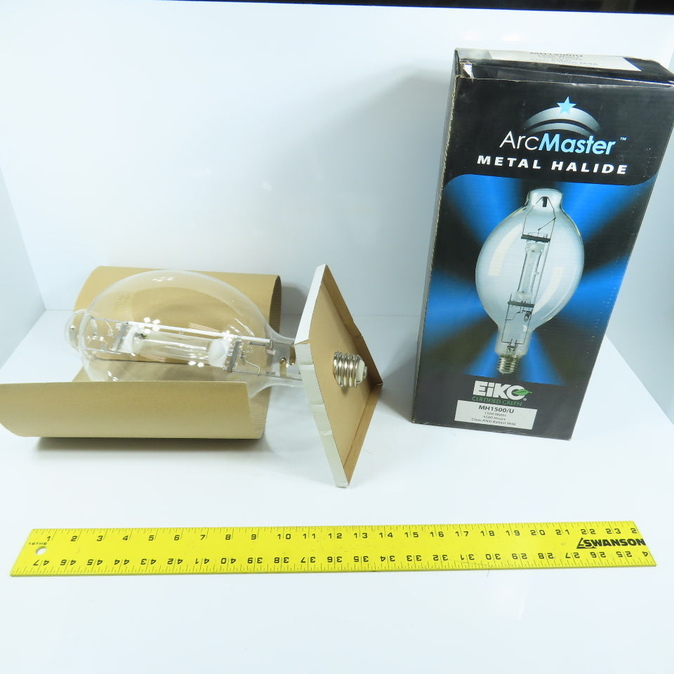 Eiko MH1500/U ArcMaster 1500 Watts Metal Halide Bulb KR-85 R 3500 Hours NEW