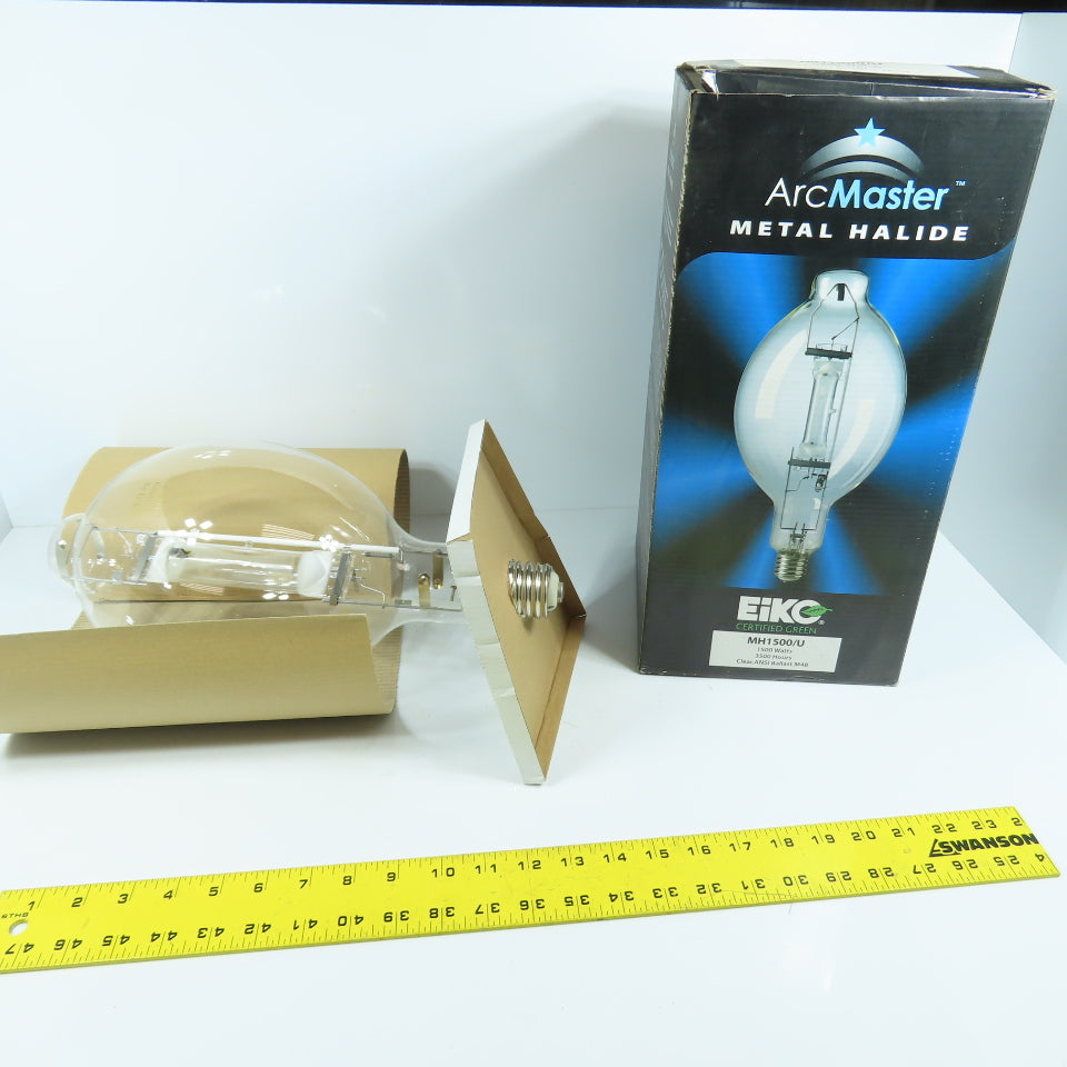 Eiko MH1500/U ArcMaster 1500 Watts Metal Halide Bulb KR-85 R 3500 Hours NEW