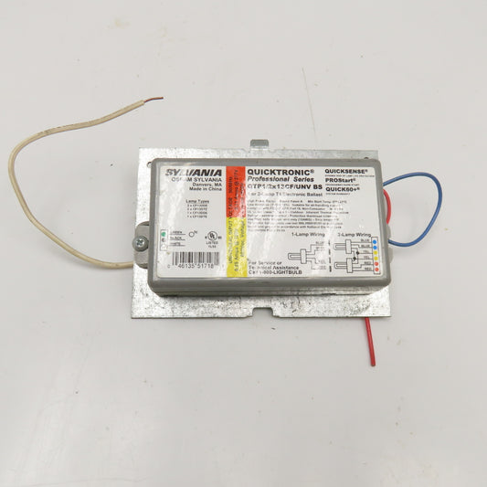 Sylvania QTP1/2X13CF/UNV-BS Quicktronic 1 Or 2 Lamp Electric Ballast 120/277V