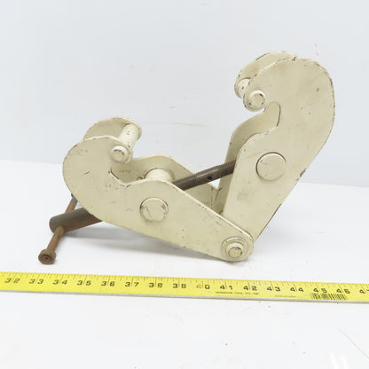 Coffing Model BC-2 2 Ton Hoist Beam Hanging Clamp