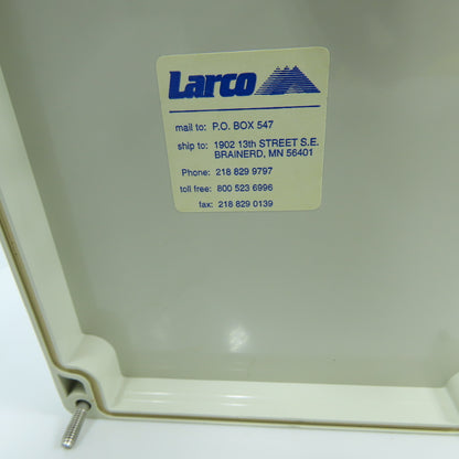 Larco 9" x 6" x 3" Plastic Junction Terminal Box
