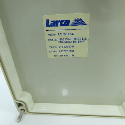 Larco 9" x 6" x 3" Plastic Junction Terminal Box