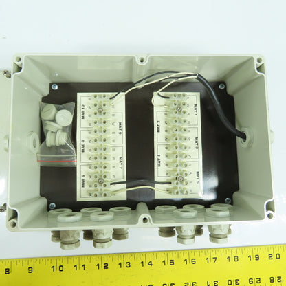 Larco 9" x 6" x 3" Plastic Junction Terminal Box