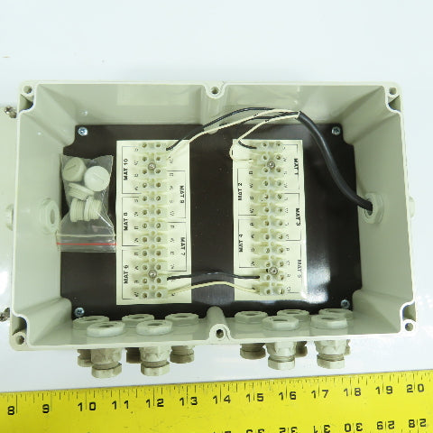 Larco 9" x 6" x 3" Plastic Junction Terminal Box