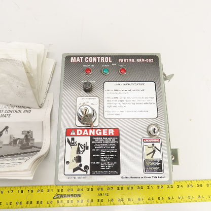 Rockford RKR-062 Safety Mat Control Box 120VAC W/ Manual & Drawing NEW